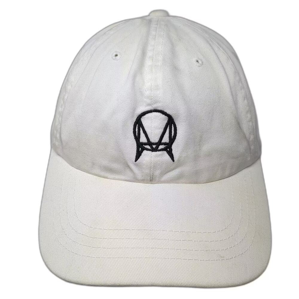OWSLA Yupoong Baseball Cap White Black OS Embroidered Adjustable Slideback Hat